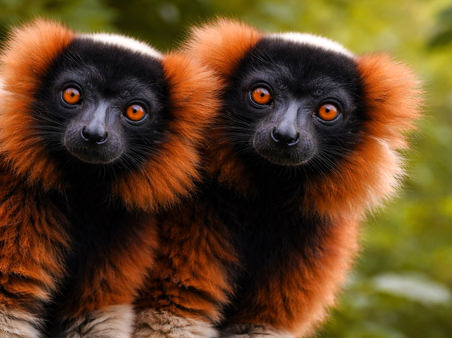 Tierpark Bad Pyrmont – Ausflugsziel für die ganze Familie - Bild Affenpärchen