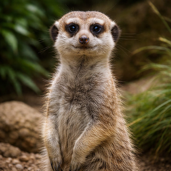 Tierpark Bad Pyrmont – Ausflugsziel für die ganze Familie - Bild Erdmännchen