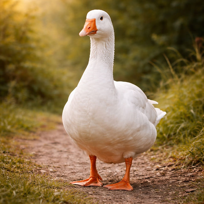 Tierpark Bad Pyrmont – Ausflugsziel für die ganze Familie - Bild Gans
