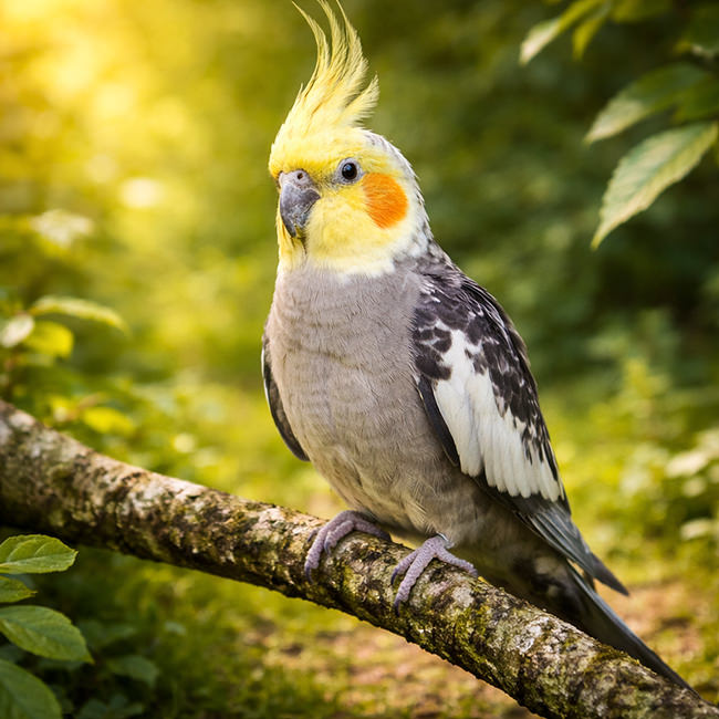 Tierpark Bad Pyrmont – Ausflugsziel für die ganze Familie - Bild Nymphensittich