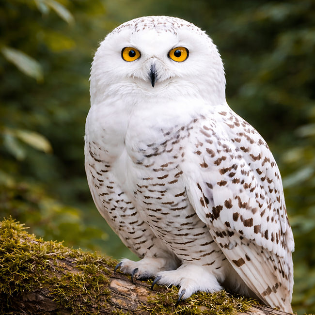 Tierpark Bad Pyrmont – Ausflugsziel für die ganze Familie - Bild Schnee-Eule
