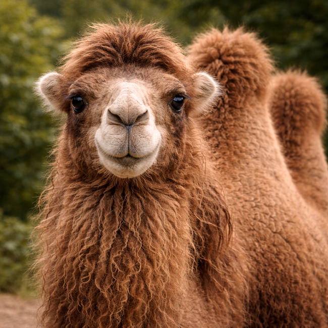 Tierpark Bad Pyrmont – Ausflugsziel für die ganze Familie - Bild Trampeltier